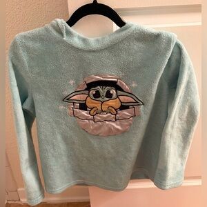 Disney Star Wars Light Blue Fleece Hoodie